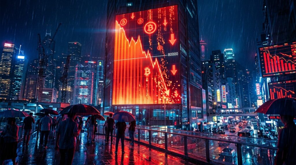 Bitcoin Sous 80 000 Dollars Liquidations Massives