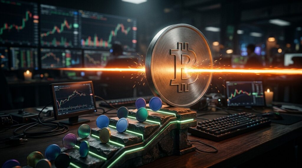 Bitcoin Teste Ses Résistances, Altcoins Prennent L Avance