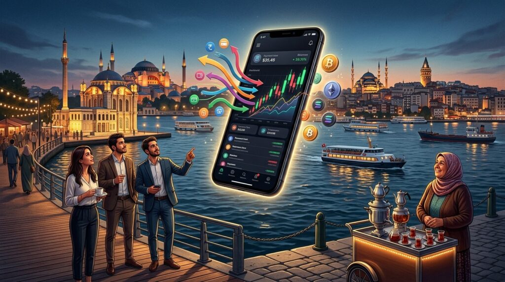 Bybit Vise Paiements, Actions Et Crypto En Turquie