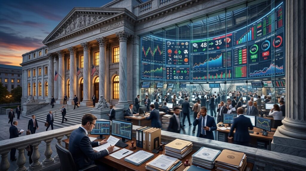 CFTC Envoie Ses Règles Des Marchés Prédictifs À Washington