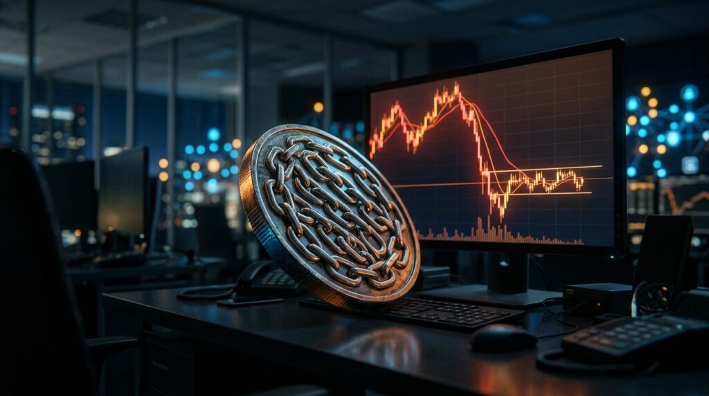 Chainlink Glisse À 13 : Peut-Il Repasser Au-Dessus De 15