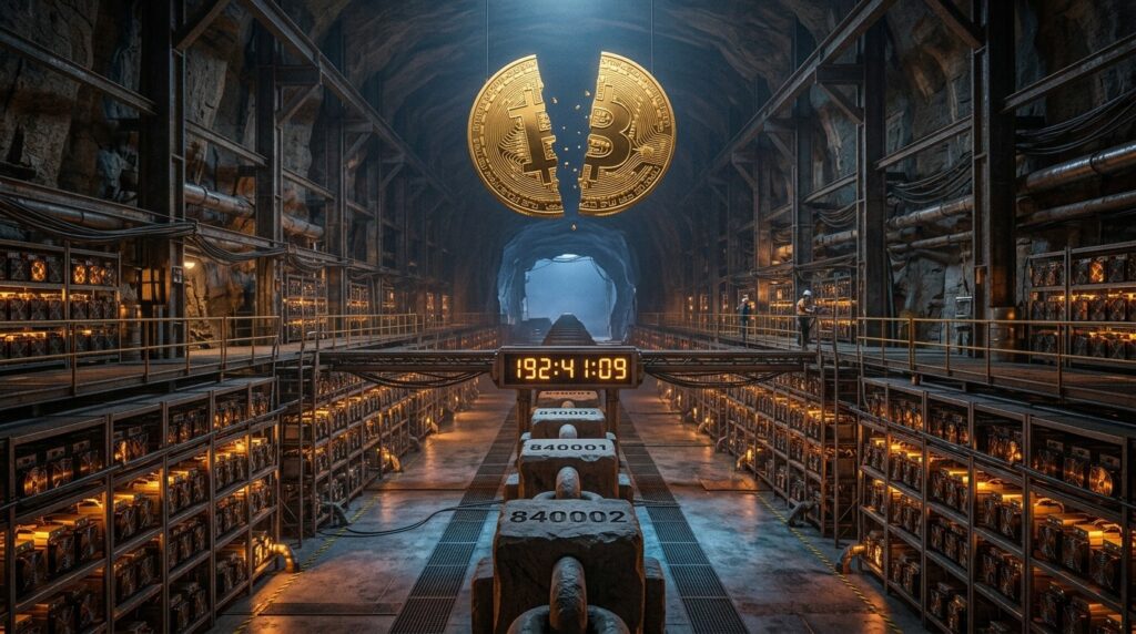 Compte À Rebours Du Halving Bitcoin : 80 000 Blocs Restants