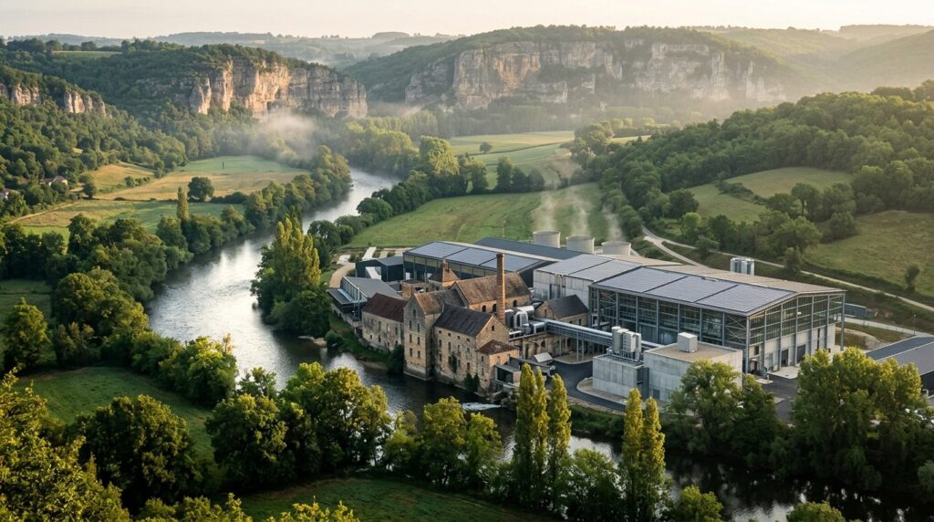 Data Center Ia Près De Lascaux En Dordogne