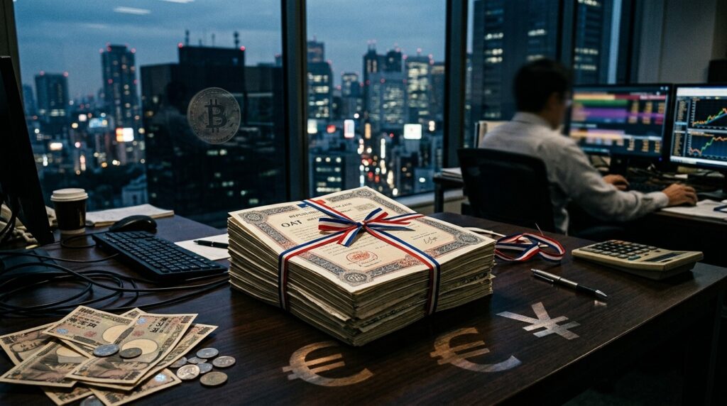 DWriting the French blog articleette Française : Les 145 Milliards Du Japon Et Bitcoin