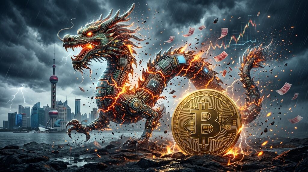 Krach Ia Chine 2400 Milliards Évaporés Bitcoin Résiste