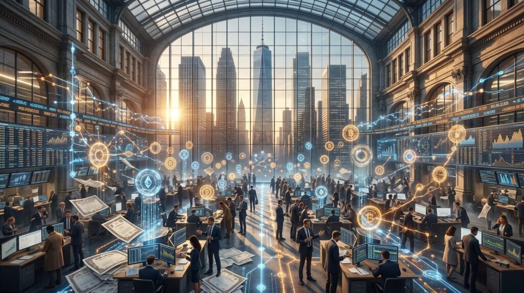 Neuf Sociétés Bloquent Les Actions Tokenisées