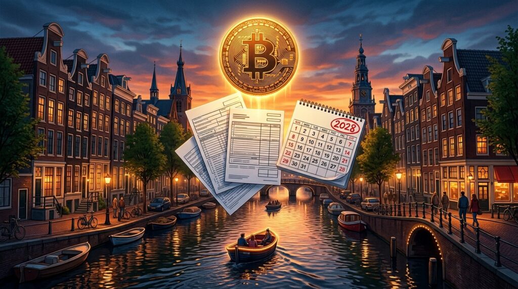 Pays-Bas Impôt Gains Bitcoin Non Réalisés Dès 2028