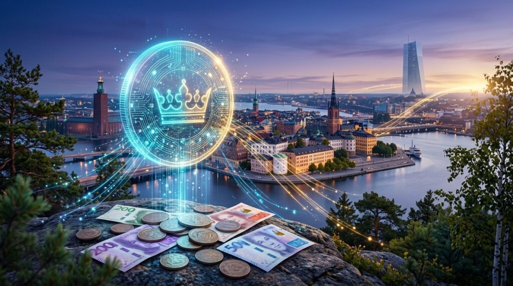 Suède Prépare Krona Numérique Face À L Euro Digital