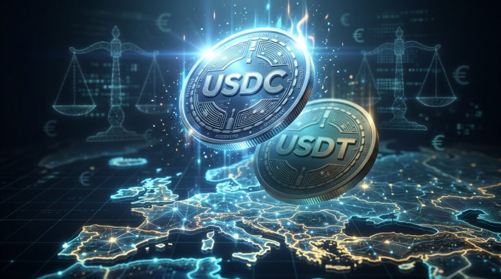 Usdc Dépasse Usdt En Euro Grâce À Mica