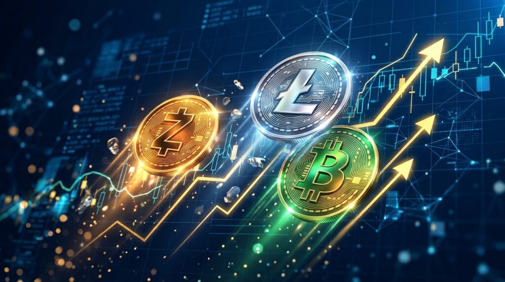 Zcash Rebondit Litecoin Bitcoin Cash Mènent Le Point Altcoins